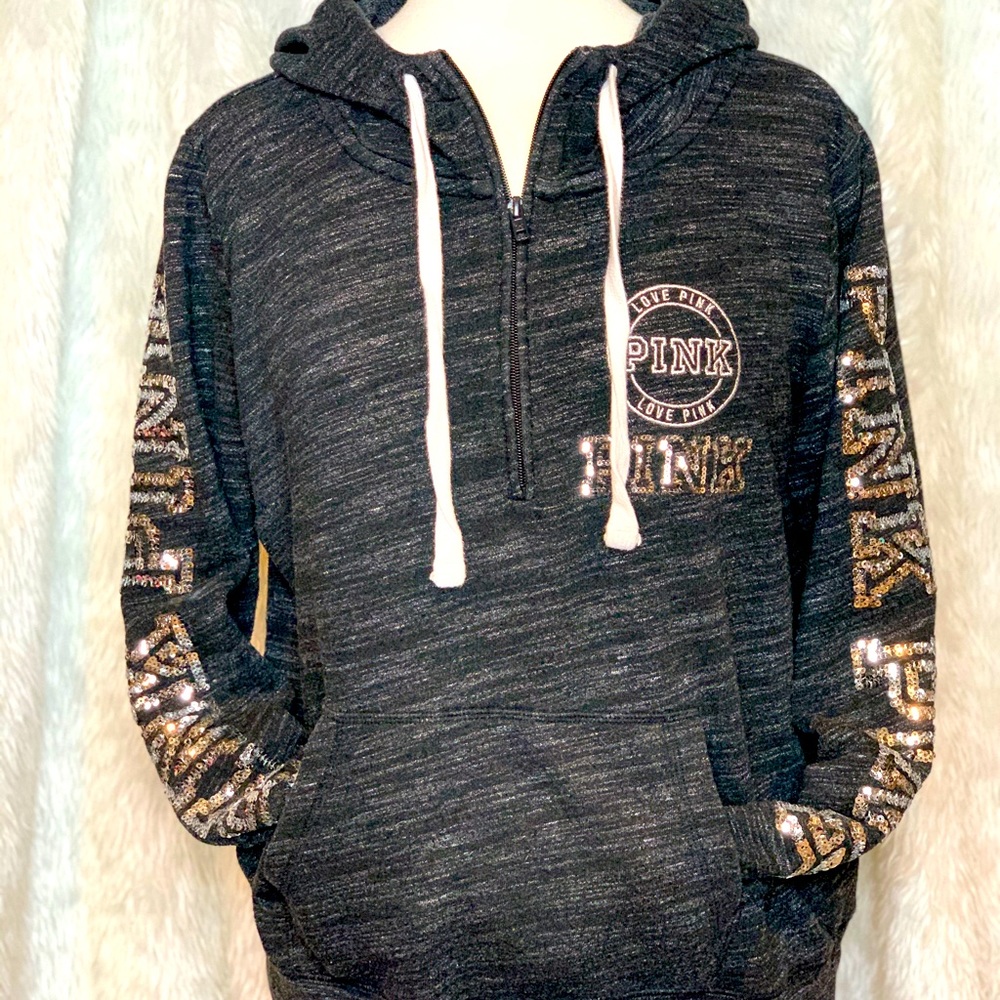 Pink by Victoria’s Secret sequined hoodie